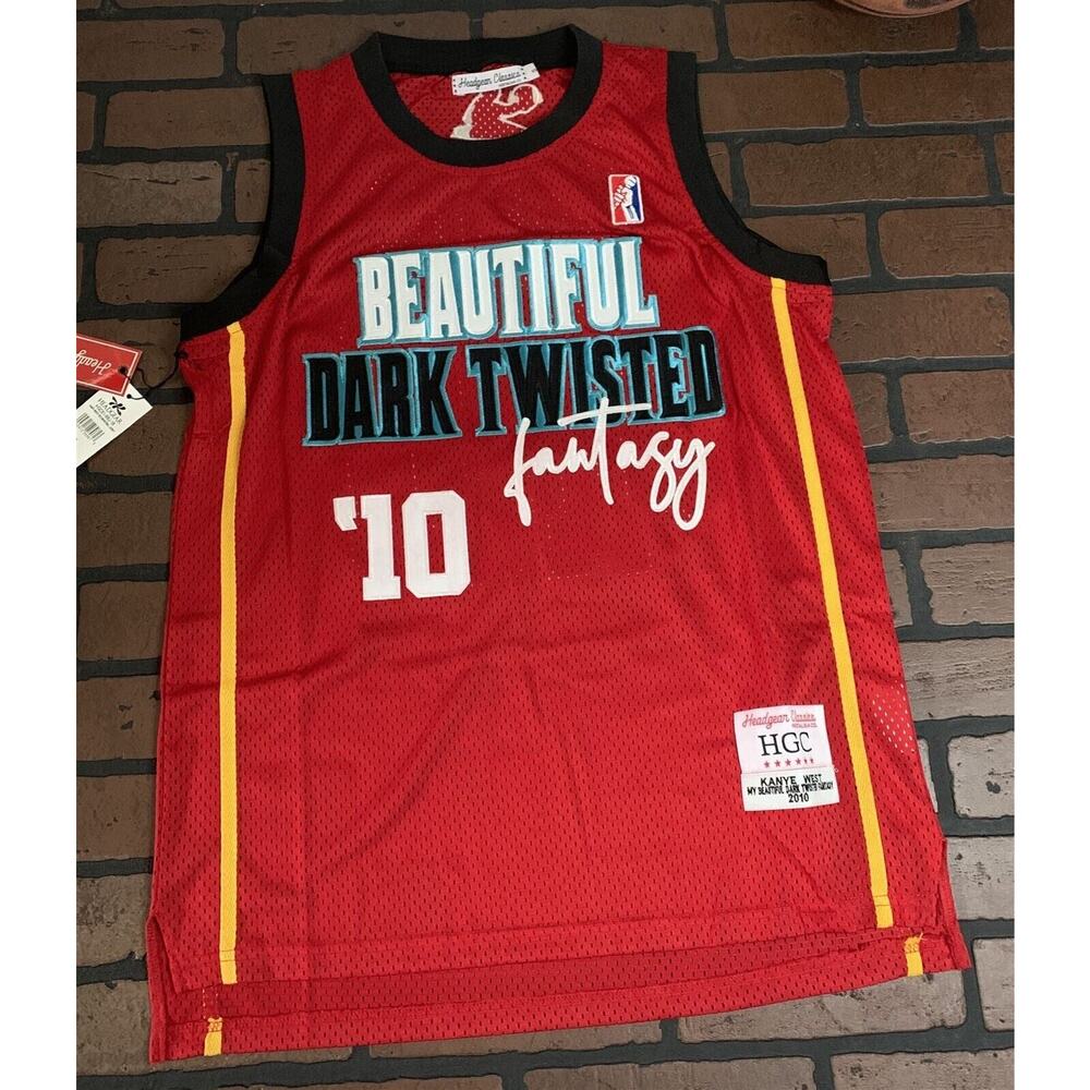 KANYE DARK TWISTED FANTASY Basketball Jersey‎ ~Never Worn~ S-2XL